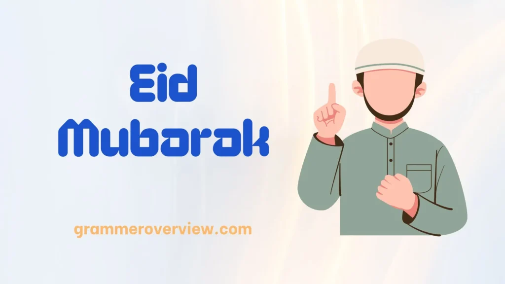 Eid Mubarak