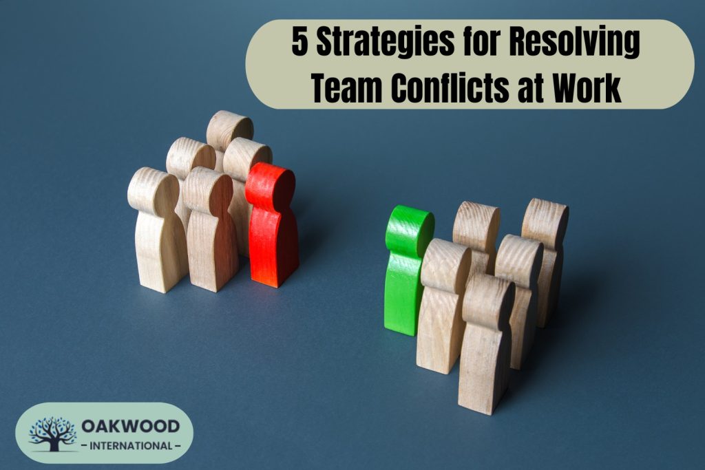 Resolving Team Conflicts at Work 