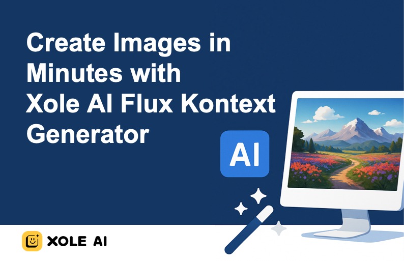 Create Images in Minutes with Xole AI Flux Kontext Generator