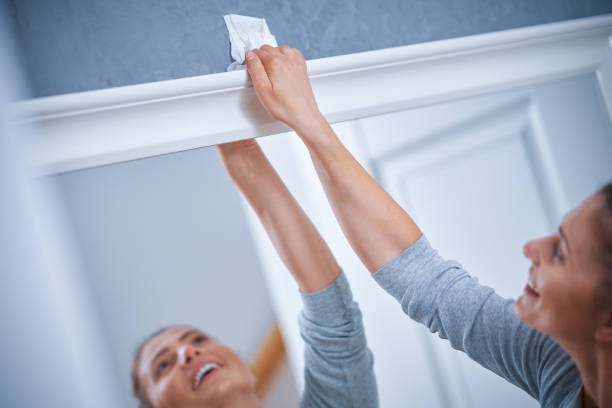 Installing High-Quality 90mm Cornice