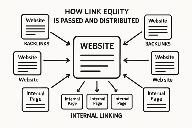 Link Equity Shapes Website Authority