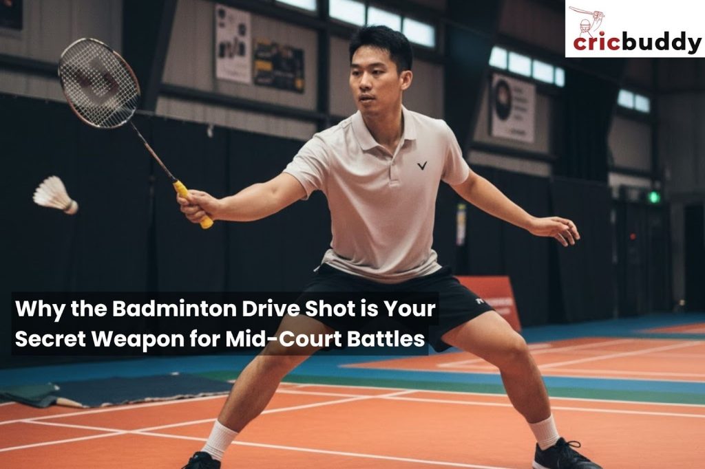 Why The Badminton Drive Shot Is Your Secret Weapon For Mid-Court Battles